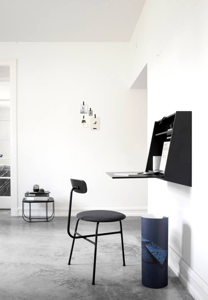 norm architects wall desk and after room chair
