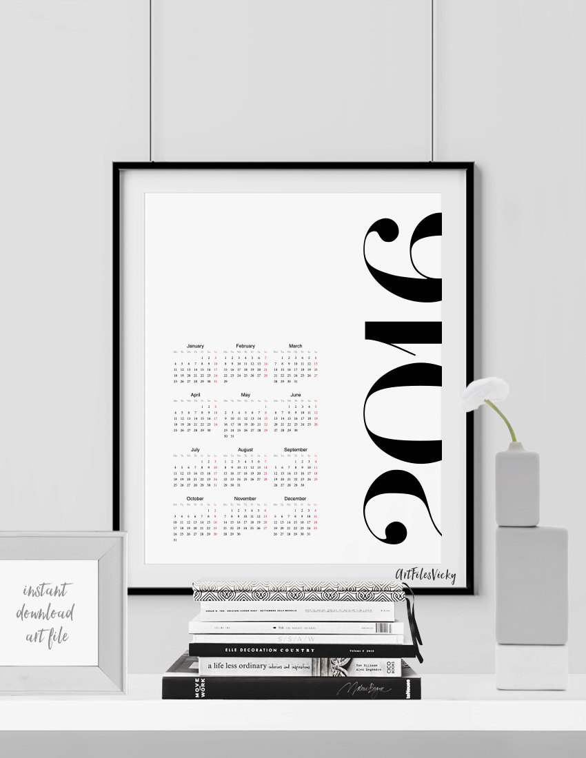 printable 2016 calendar
