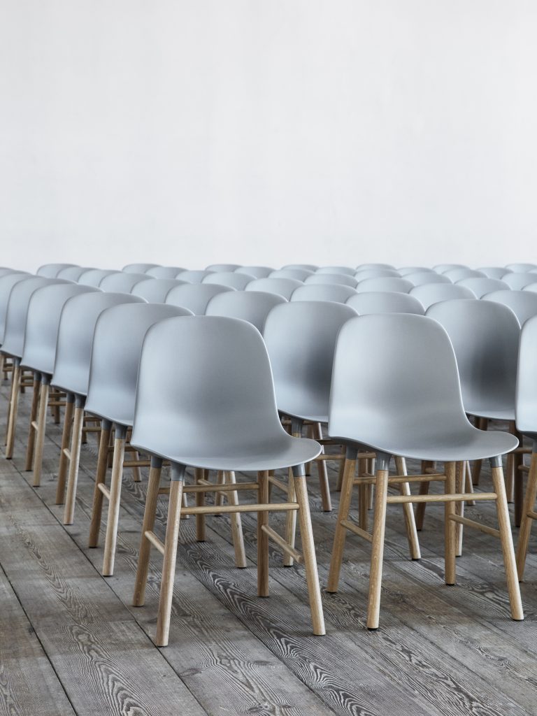 stunning grey form chair available at LOVEThESIGN Normann Copenhagen