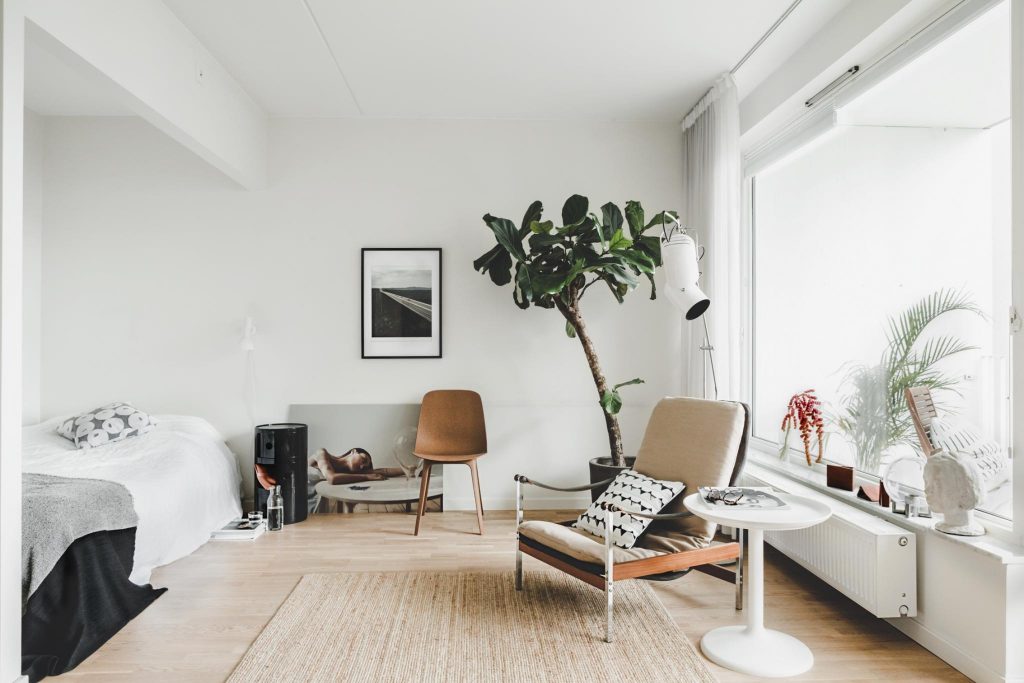 modern mid-century modern apartment by Fantastic Frank