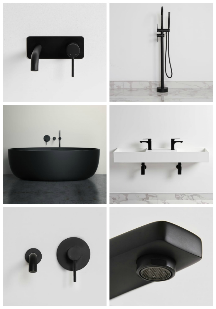 Trending Matte Black Bathroom Taps Hege Morris - Black Bathroom Sink Tapware