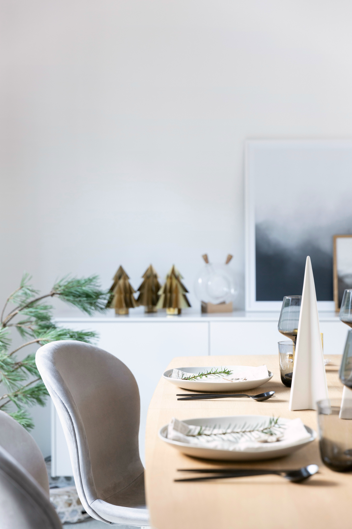 Simple Nordic Christmas with Bo Concept Scotland