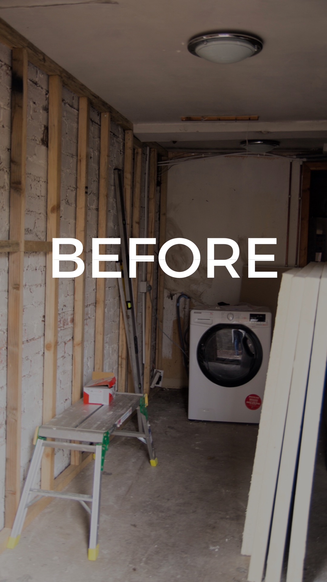 utility room renovations before