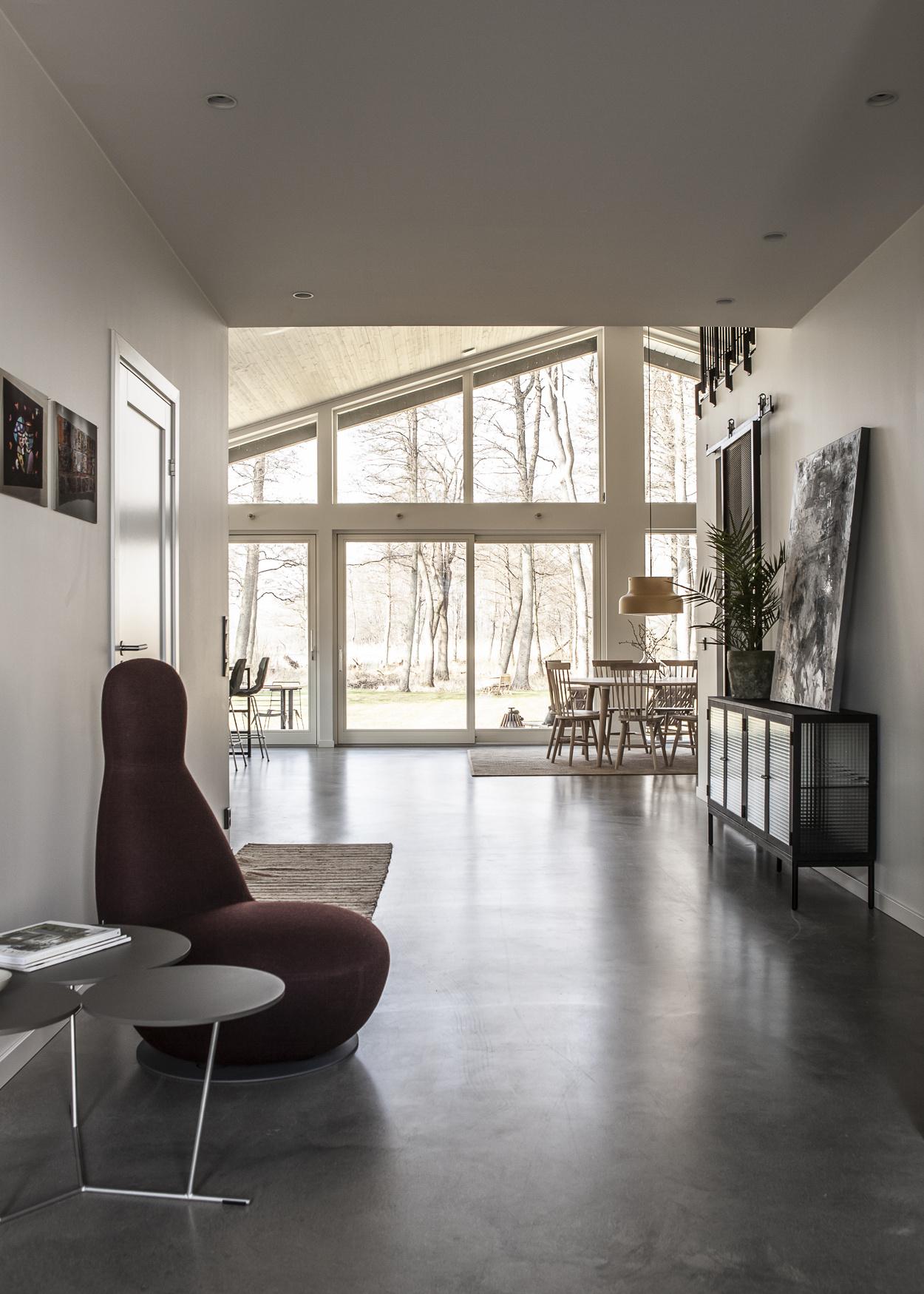 Minimal home with stunning views and natural light
