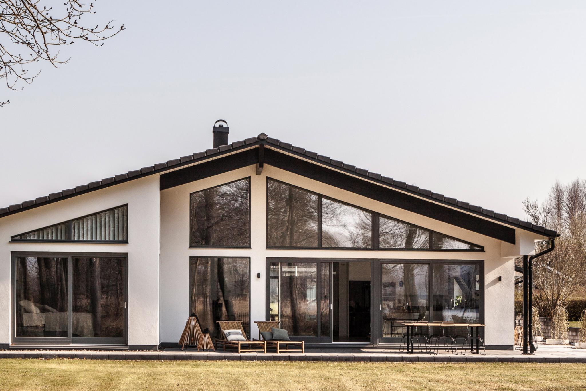 Minimal home with stunning views and natural light