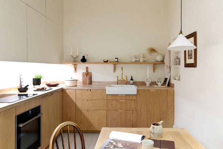 Kitchen styling for Custom Fronts with Studio Brae ceramics