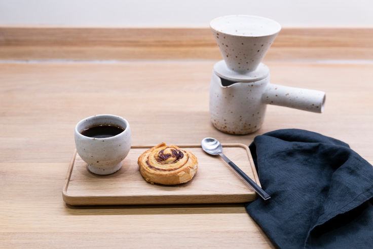 Kitchen styling for Custom Fronts with Studio Brae ceramics