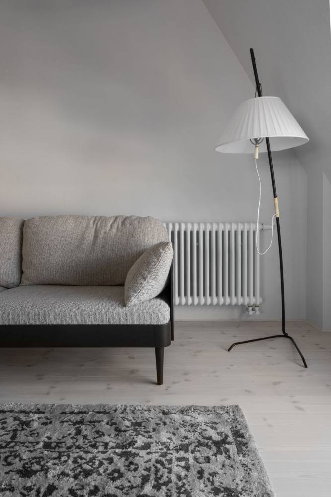 Loft Kolasinski minimal apartment with vintage pieces