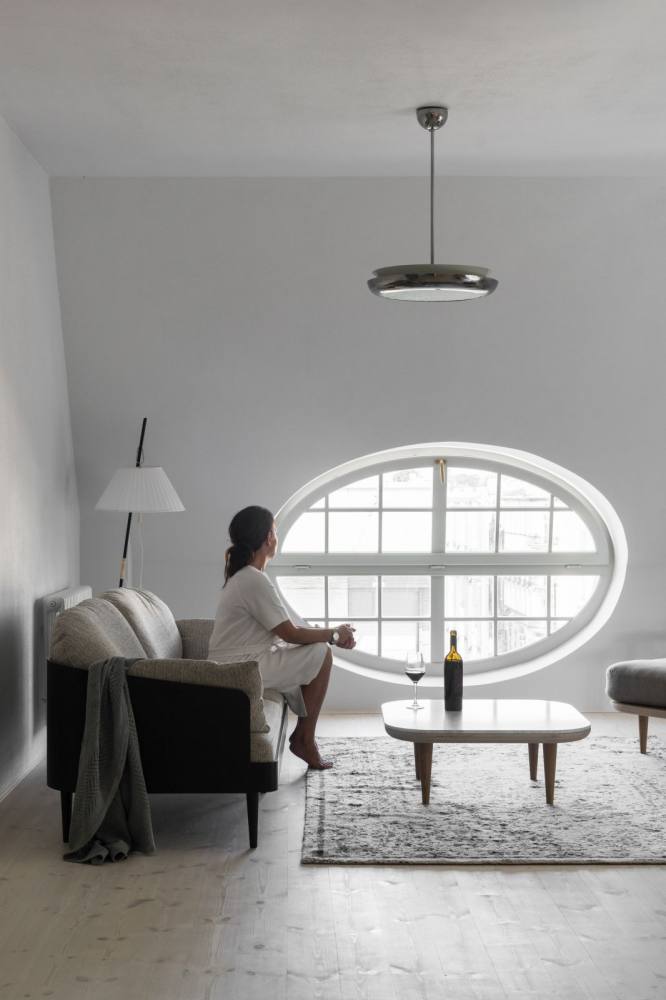 Loft Kolasinski minimal apartment with vintage pieces
