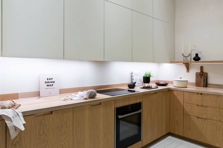 Kitchen styling for Custom Fronts with Studio Brae ceramics