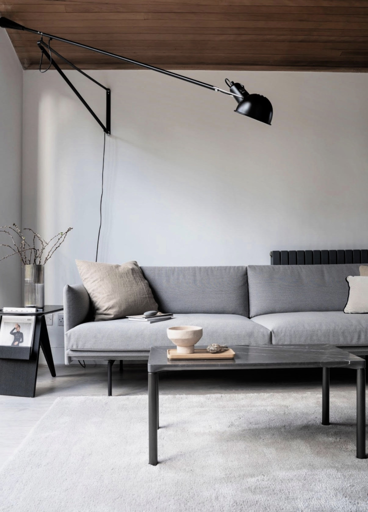 MINIMAL PILOTI STONE TABLES BY FREDERICIA