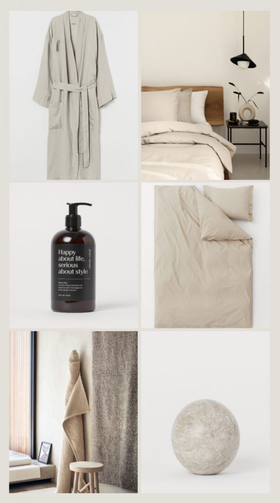 H&M Home Spring Summer 2020 Beige Tones