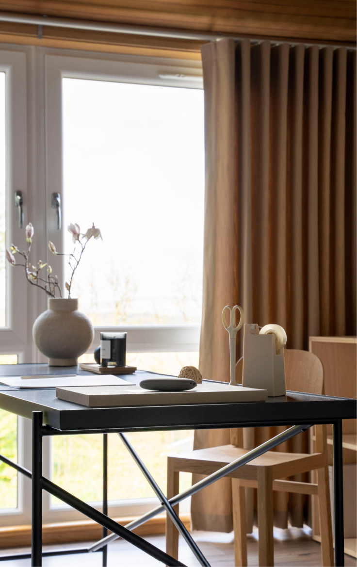 home office Thomas Sanderson curtain