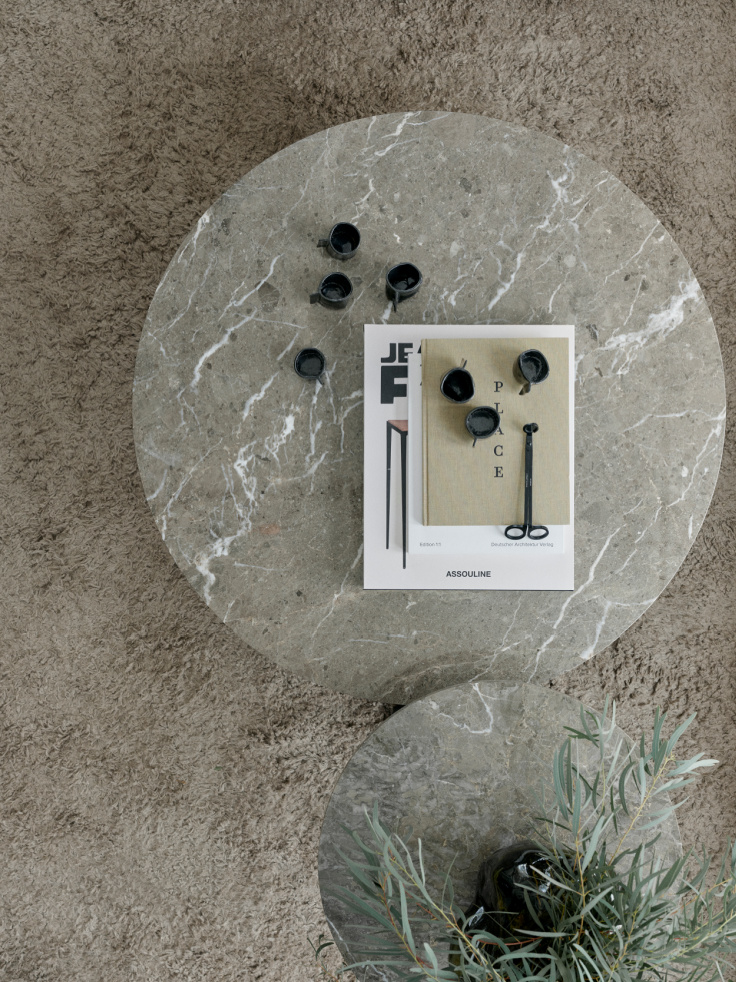 Florence Coffee and Side Table Spring NEWS 2021 neutral décor with earthy tones from Danish Design Brand New Works Studio 