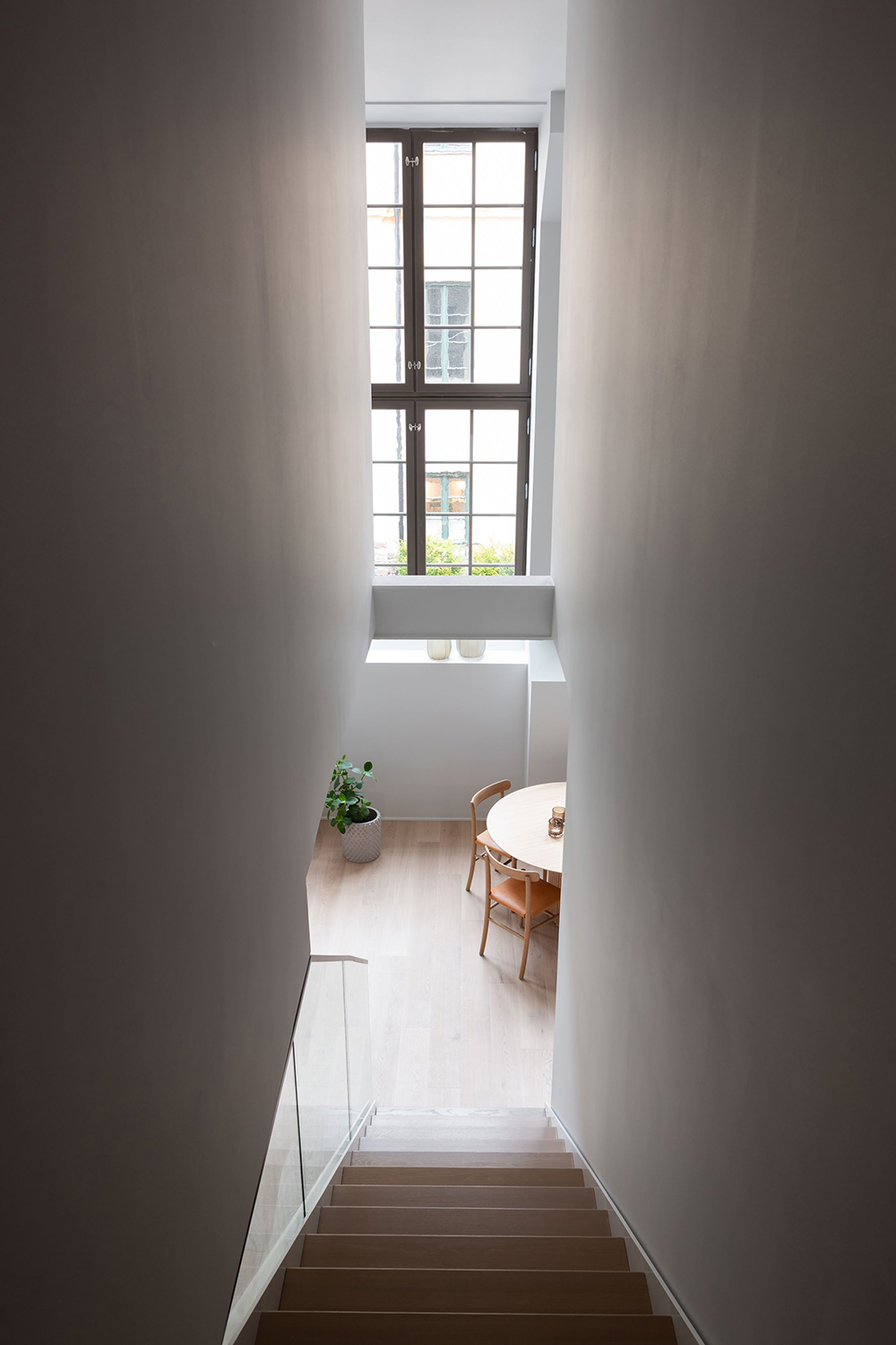 Stunning double height Swedish apartment