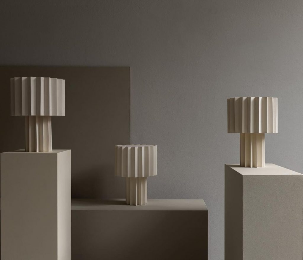sculptural forms and shapes for the home from Folkform Studio in Denmark