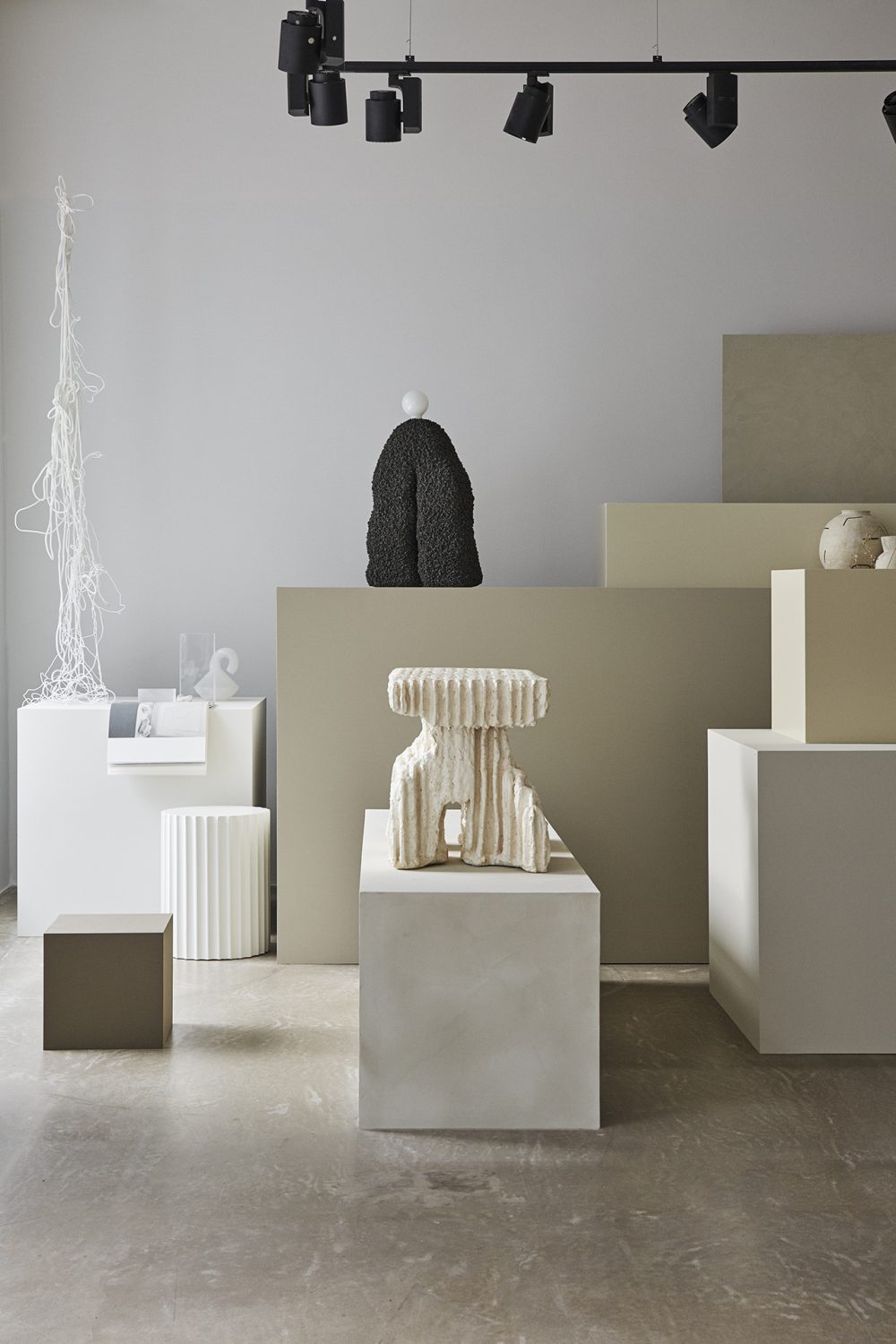 sculptural art direction shot for Danish paint company Jotun new paint colour collection